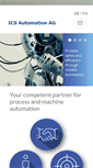 Mobile Screenshot of ics-automation.com